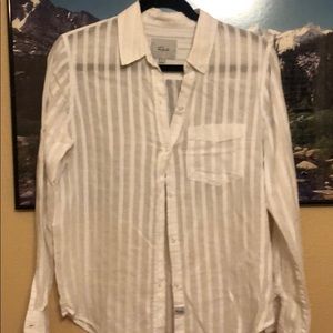 Rails White button up shirt
